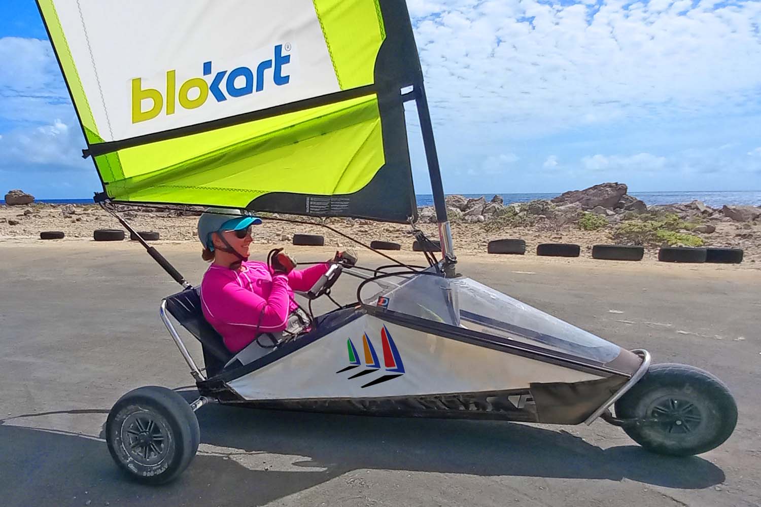 Recorrido en Landsailing con Blokarting
