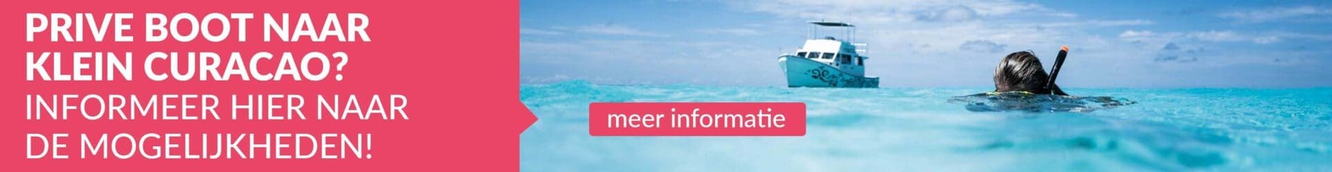 Prive Boot naar Klein Curacao